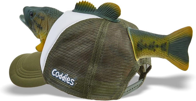 Coddies Bass Fish Hat - Hilarious Novelty Bass Fishing Hat, Perfect Gag Fishing Gift for Anglers, Dads & Fish Enthusiasts - Image 3